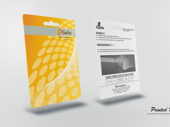 Blister Coated Cards